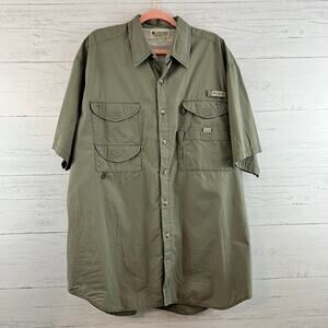 Columbia PFG Bundle of 2 Button Down Short Sleeve Shirts Size XL